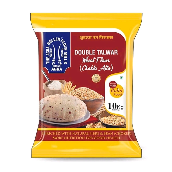 Double Talwar Atta, 10Kg - 10.0