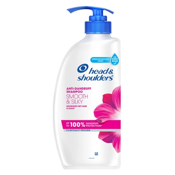 Head & Shoulders Smooth And Silky Shampoo 1Ltr - 1.0