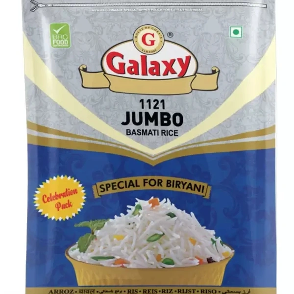 Galaxy Jumbo Basmati Rice 1kg
