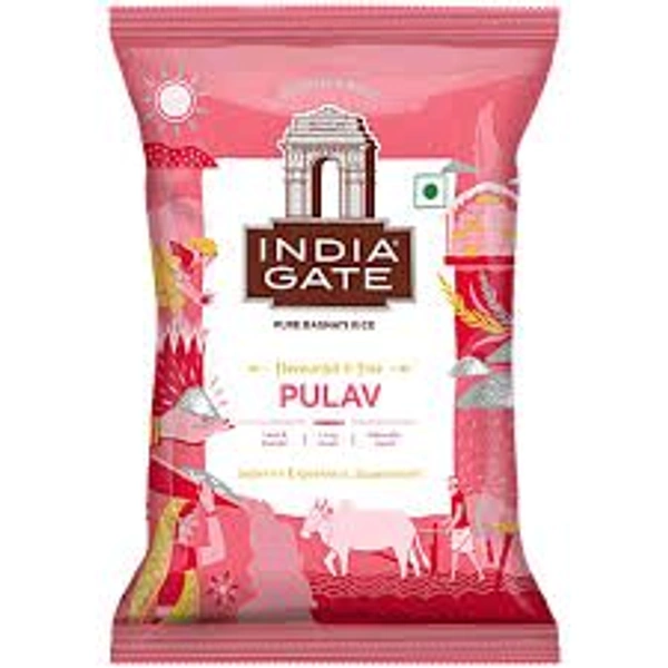 India Gate Pulav Pure Basmati Rice 1kg - 1.0