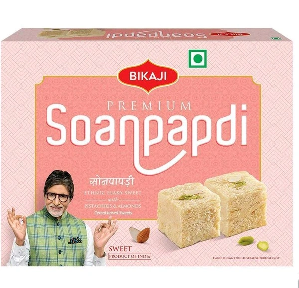 Bikaji Soan Papdi Premium 900gm - 0.9