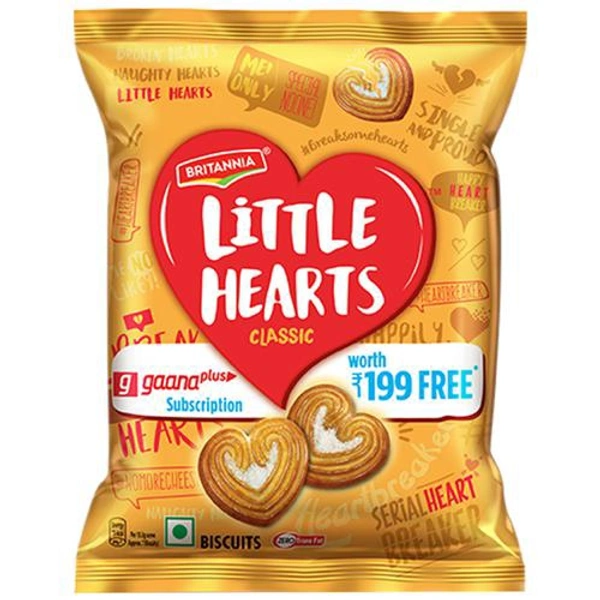 Britannia Little Hearts 26gm