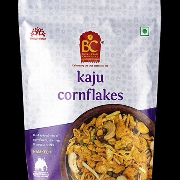 Bc Kaju Cornflakes Mixture Namkeen 350gm - 0.35