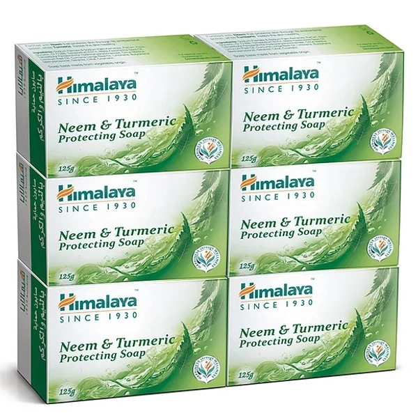 Himalaya Neem S Turmeric Soap Pack Of 6 750gm