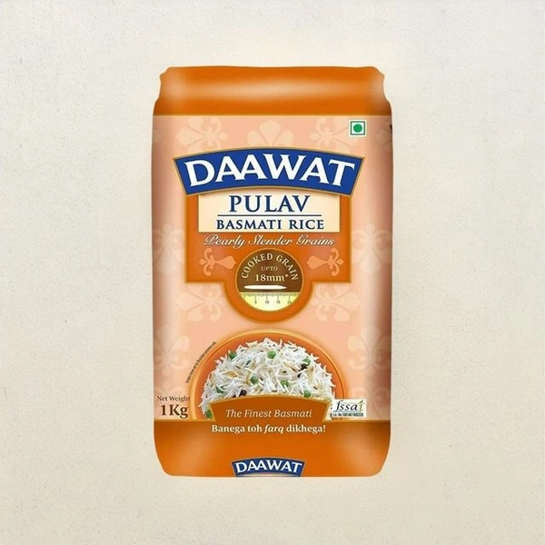 Daawat Pulav Basmati Rice 500gm 