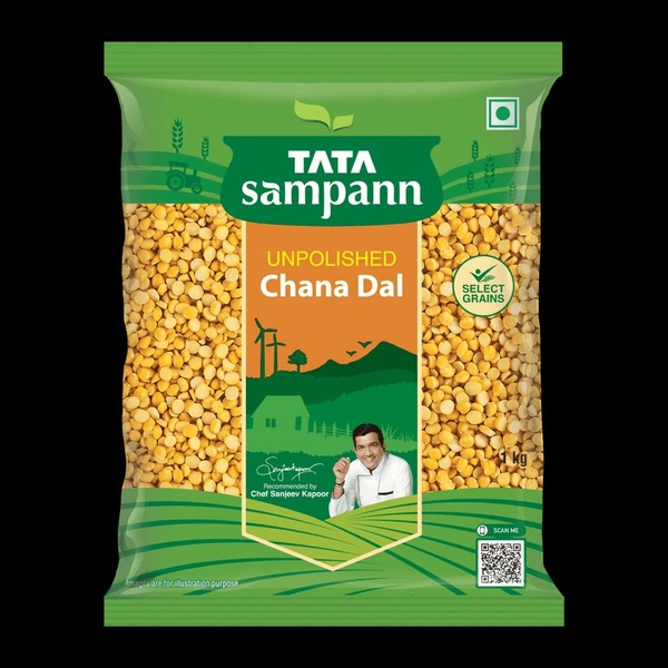 Tata Sampann Unpolished Chaha Dal 1kg