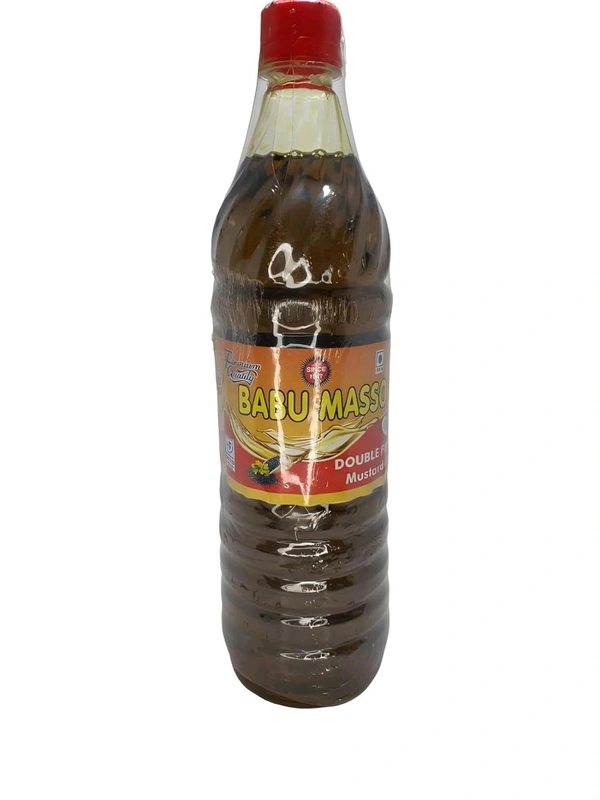 Babu Masso Double Filter Mustard Oil 500ml 