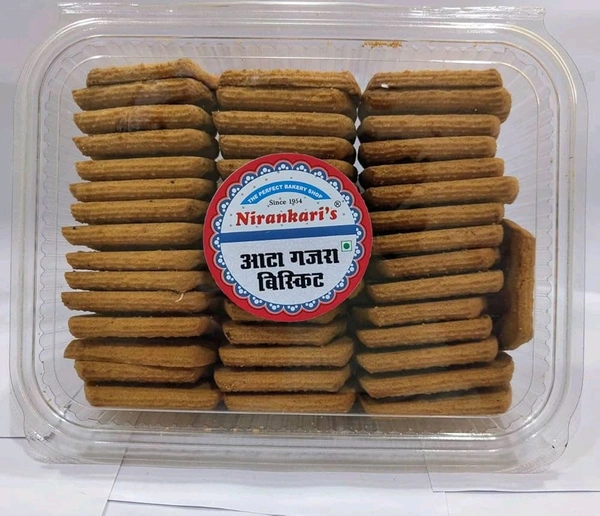 Nirankari Aata Gajara Biscuit 250gm