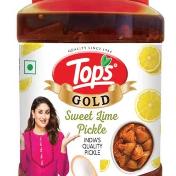Tops Gold Lime Pickle 900gm (Achar)