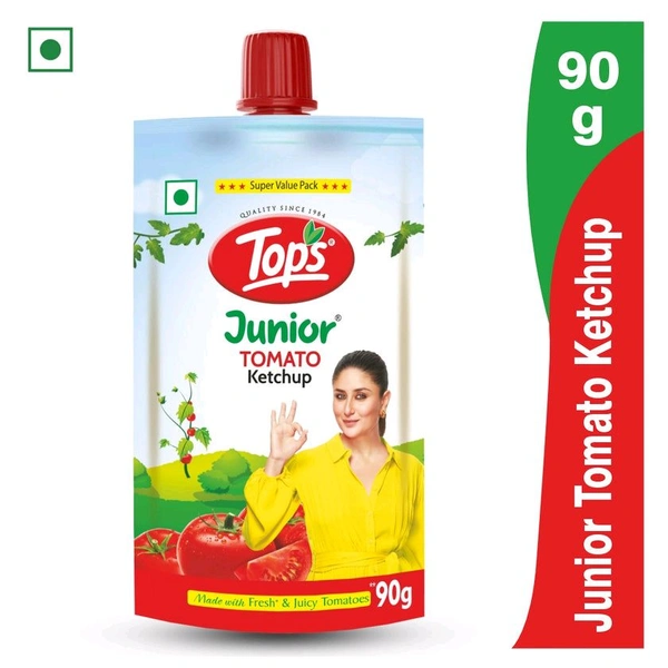 Tops Junior Tomato Ketchup 90gm