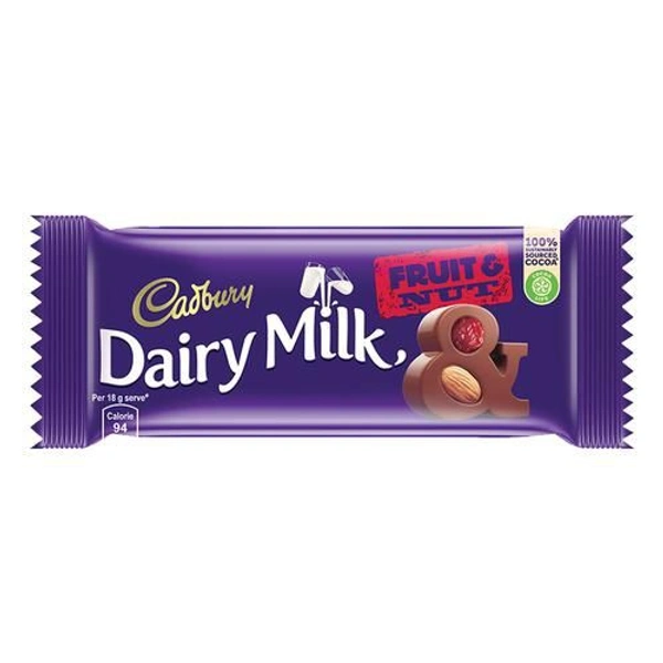 Cadbury Dairy Milk Fruit S Nut Chocolate 80gm