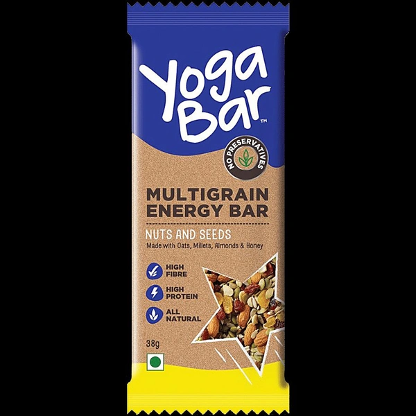 Yoga Bar Nuts And Seeds Choclate 38gm