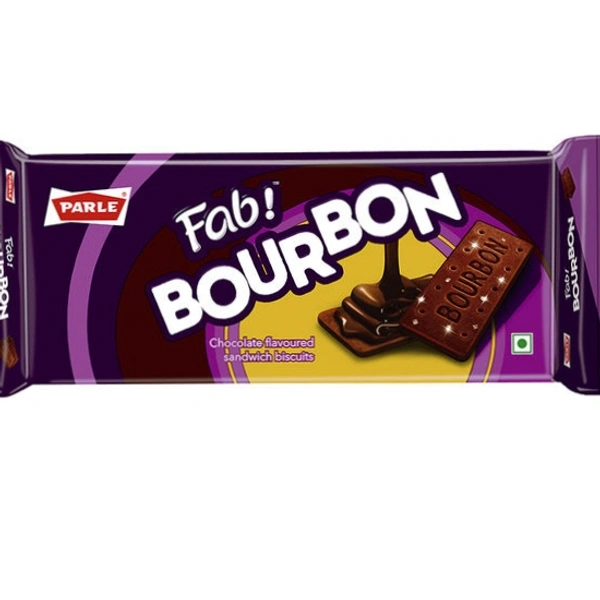 Parle Fab Bourbon Chocolate Cream Biscuit 500gm Buy 1 Get 1 Free