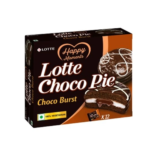 Lotte Choco Pie Choco Burst 28gm×12pcs