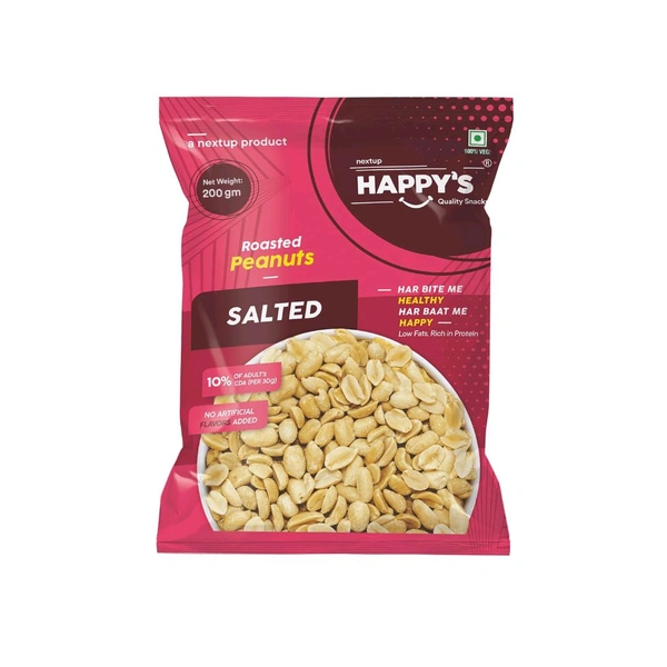Happy's Roasted Salted Peanute 200gm