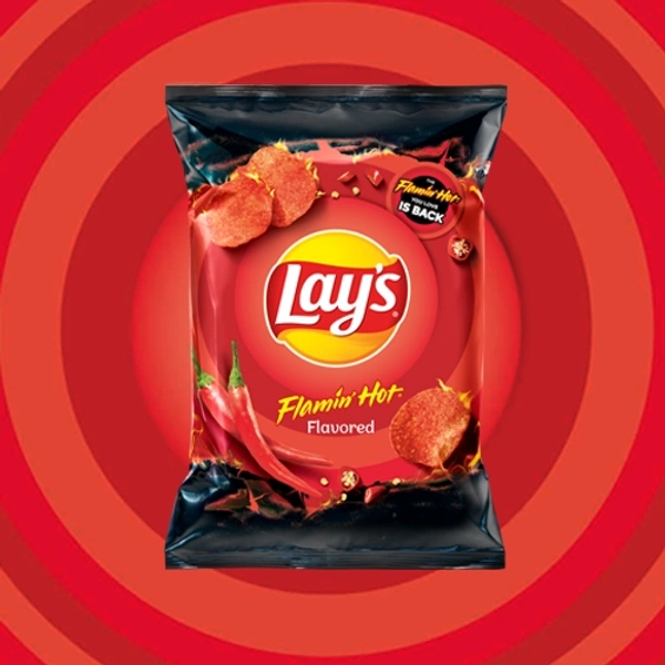 Lays Sizzlin Hot Chips 23gm