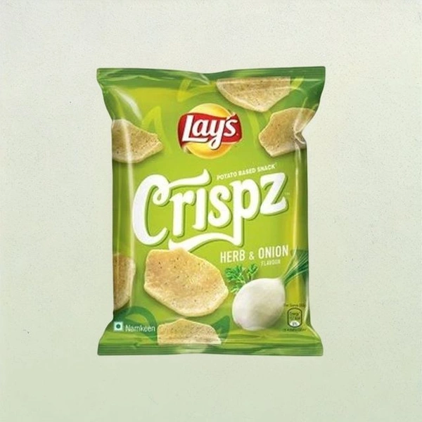 Lays Shapez Crispz Herb S Onion Flavour 47gm