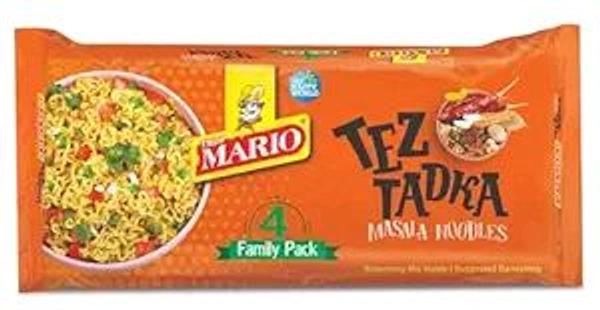 Mario Tez Tadka Masala Noodles 4pack 340gm
