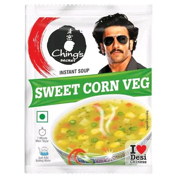 Ching's Secret Sweet Corn Veg Soup 13gm