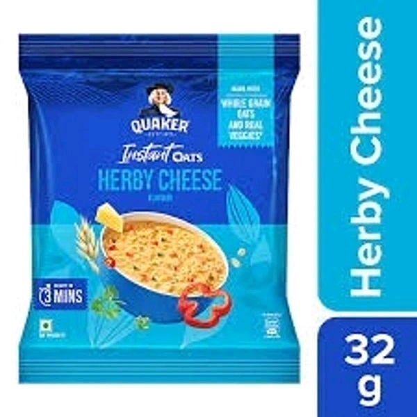 Quaker Oats Herby Cheese 32gm - 0.032