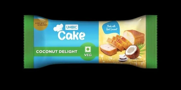Unibic Cake Coconut Delight 55gm - 0.055