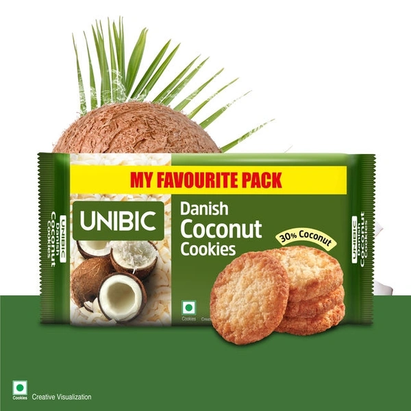 Unibic Danish Coconut Cookies 52.5gm - 0.053