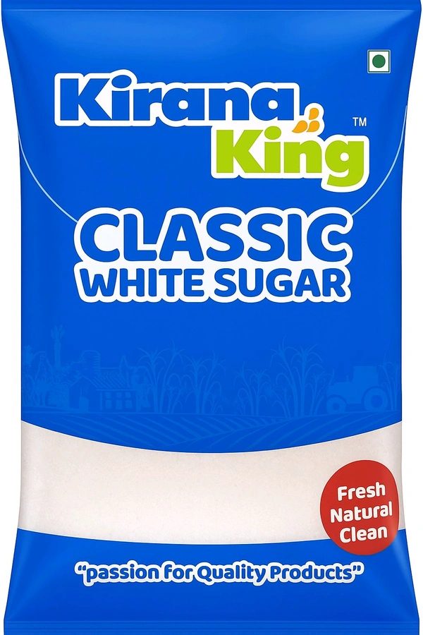 Kirana King Classic White Sugar 5kg  - 5.0