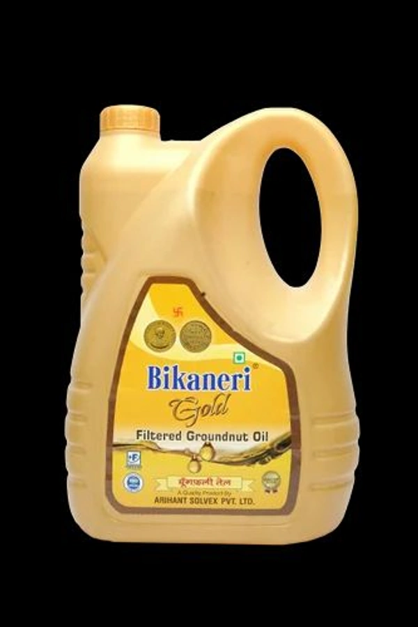 Bikaneri GOLD Filtered Groundnut Oil 5l - 5.0