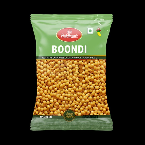 Haldiram Boondi 210gm  - 0.21