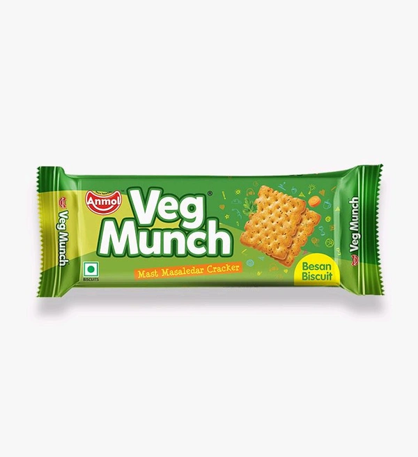Anmol Veg Munch Mast Masaledar Cracker 175gm - 0.175