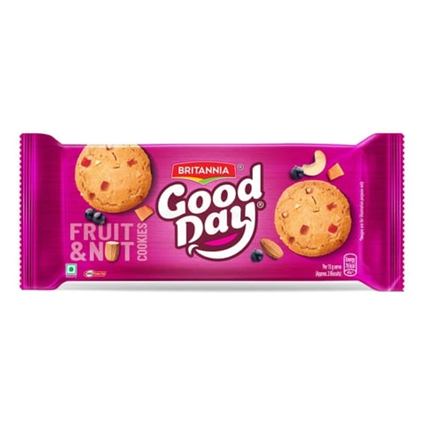 Britannia Good Day Fruit & Nut Biscuits 90gm - 0.09
