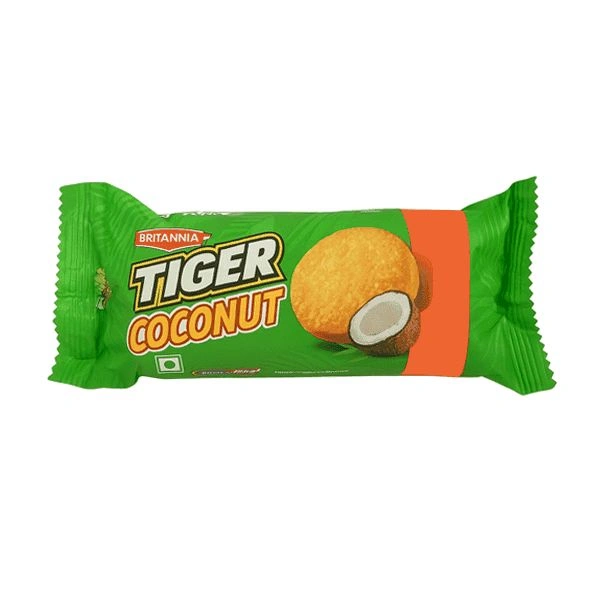 Britannia Tiger Coconut Biscuit 70g - 0.07