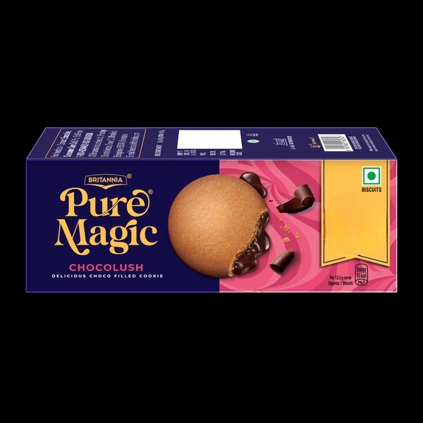 Britannia Pure Magic Delicious Choco Filled Cookies 69gm  - 0.069