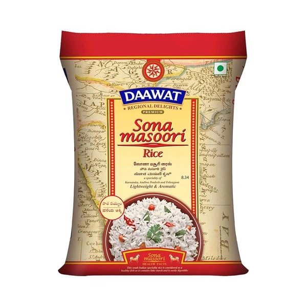 Daawat Sona Masoori Rice 1kg