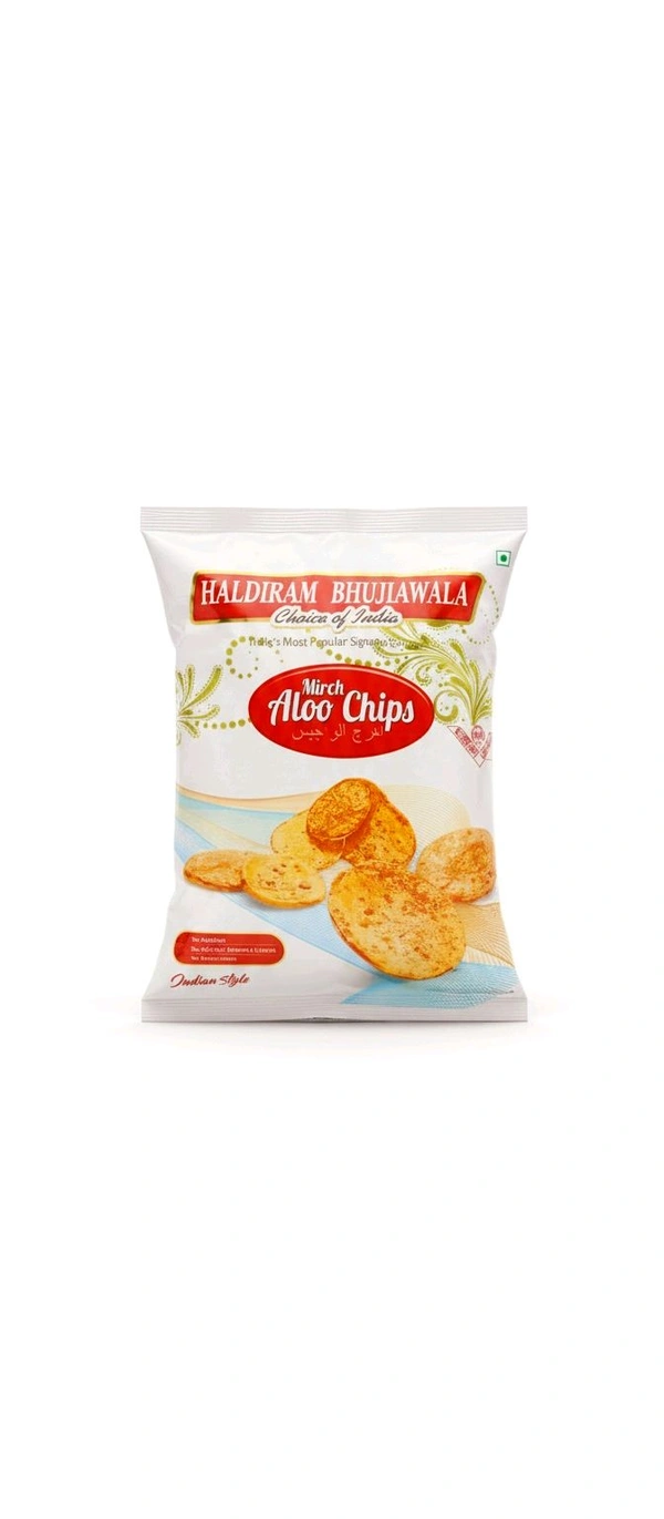 Haldiram Bhujiawala Mirch Aloo Chips 200g