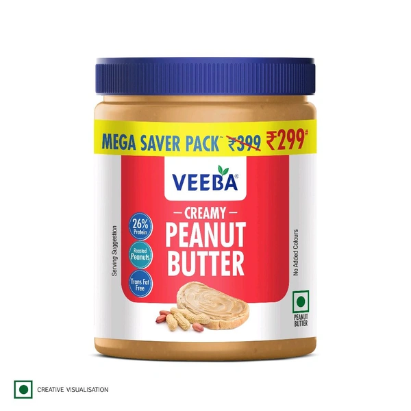 Veeba Creamy Peanut Butter 900g