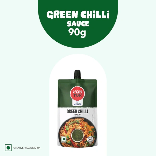Veeba Green Chilli Sauce 90g
