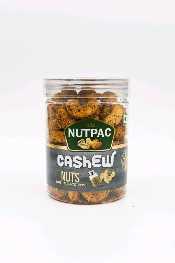 Nutpac Roasted Black Paper Cashew (Kaju) 250g