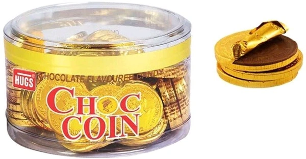 Hugs Choco Coin 262g (75pcs)