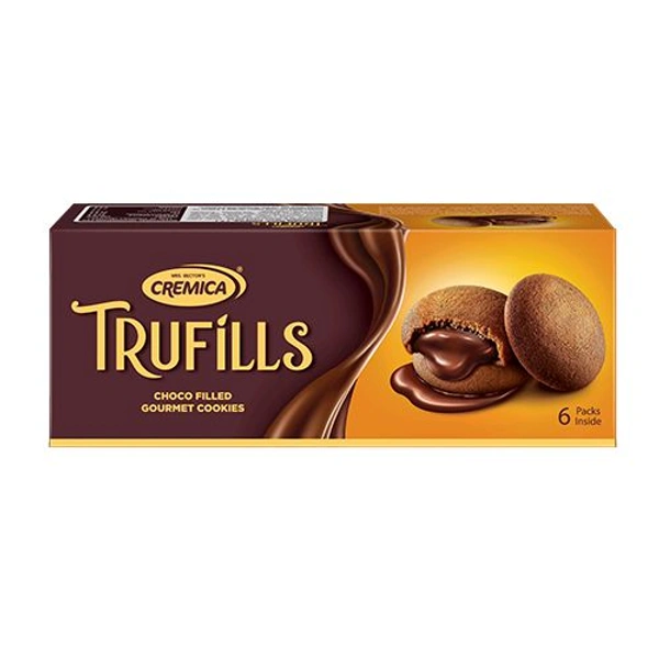Cremica Trufills Choco Filled Cookies 75g