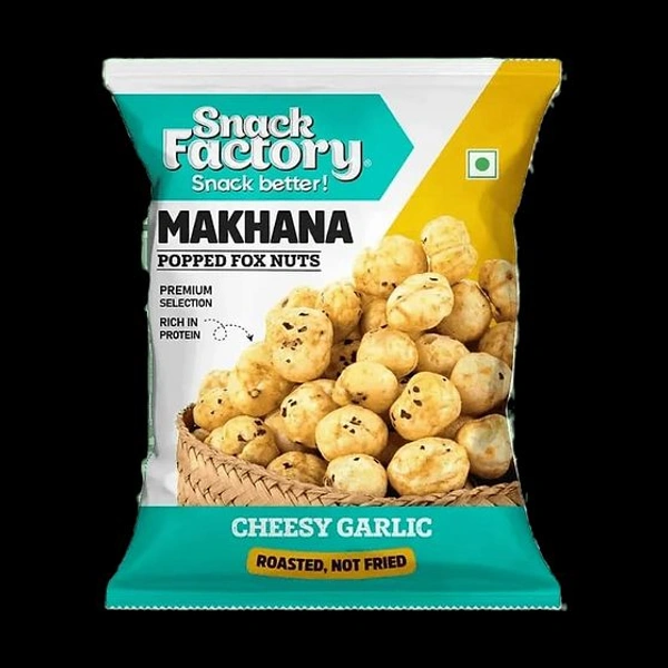 Snack Factory Makhana Cheesy Garlic 11g