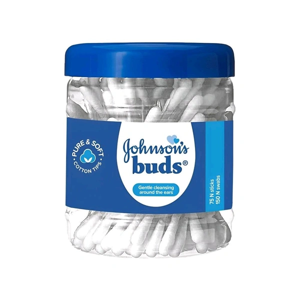 Johnson's Cotton Buds (75 buds|150 Swabs)