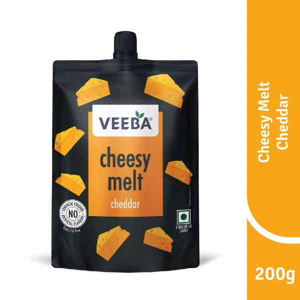Veeba Cheesy Melt Cheddar 200g