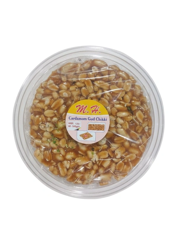Peanut Cardamom Gud Chikki 500g