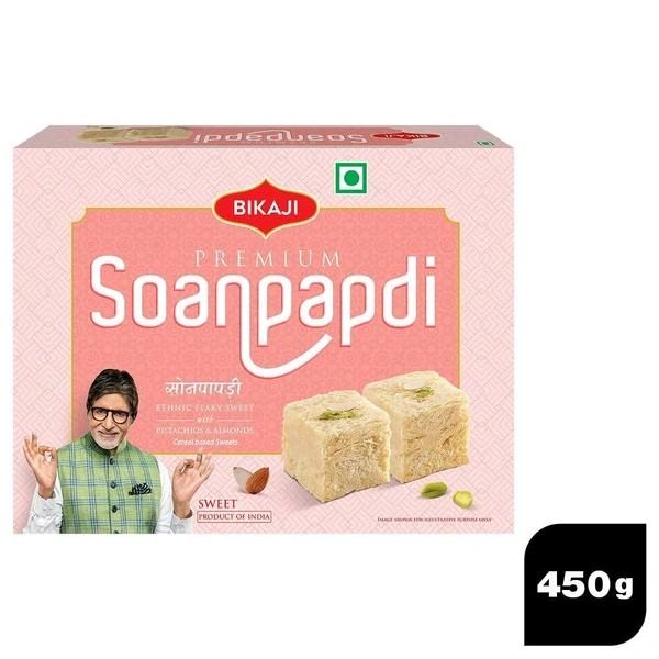 Bikaji Soan Papdi Premium 450g
