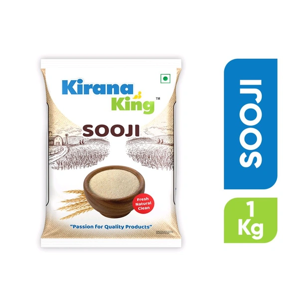 Kirana King Sooji (Suji) 1kg