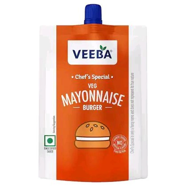Veeba Veg Mayonnaise Burger 75Gm Buy 1 Get 1 free 