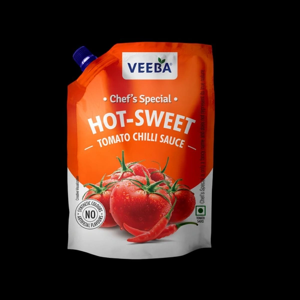 Veeba Hot-sweet Tomato Chilli Sauce 450Gm