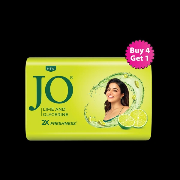 Jo Lime And Glycerine Soap 100Gm Pack Of 5