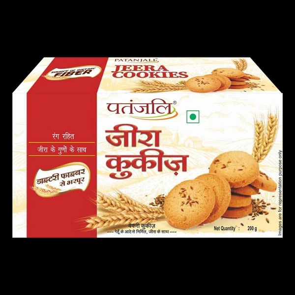 Patanjali Jeera Cookies 200Gm